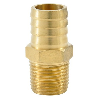 Messing Schlauch Anschluss Reduzierung 20 mm auf 1/2 NPT Männlich Adapter