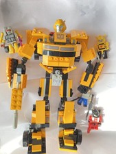 robot mode only Kreo Transformers Bumblebee minifigures fake lego