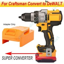 Adapter For Craftsman v-20 20V Lithium Battery to for Dewalt 20V Tools Converter