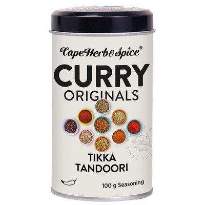 Cape Herb & Spice Curry Tikka Tandoori Gewürzsalz Rub Seasoning - 100 g
