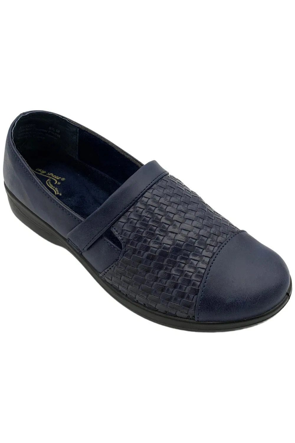 Easy Street Womens Destiny Slip On Loafer Navy 7790₽
