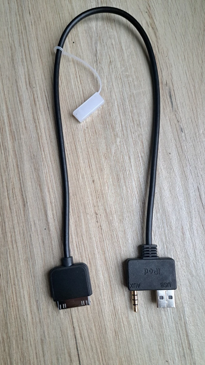 vhbw cavo adattatore audio AUX USB a Y per autoradio (200 cm) compatibile con Skoda Roomster, Superb, Yeti