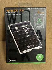 WD BLACK P10 2TB Game Drive for Xbox Portable External Hard Drive 23c