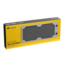 Corsair Hydro X Series XR5 240mm Water Cooling Radiator, White
