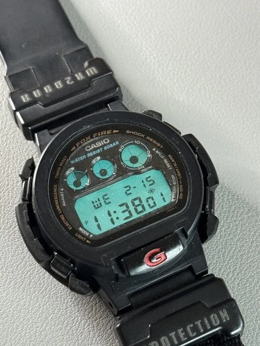 Casio G-Shock DW-002 Vintage (1298) Quartz Digital Watch JAPAN Foxfire