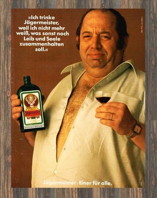 Jägermeister #0915 - Reklame Werbeanzeige Original-Werbung 1976