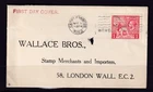 GB 1925 SCARCE FDC BRITISH EMPIRE EXHIBITION 1D SCARLET, WEMBLEY PARK #C2067