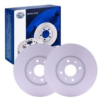 2X Hella Bremsscheiben 302Mm Vorne Passend FüR CitroËN C4 DS4 DS5 DS DS O