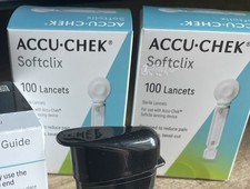Accu-Chek Softclix 100 ct Lancet. 2 Boxes For 1 Price. Expire 2/28/2030