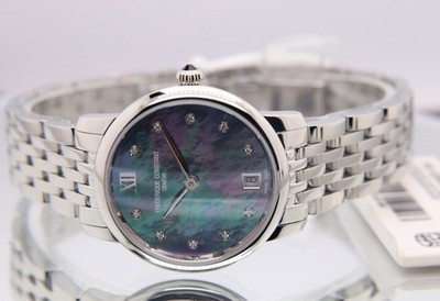 Frederique Constant Classics Slimline - FC-220MPBD1S26B MOP green Blue Purple
