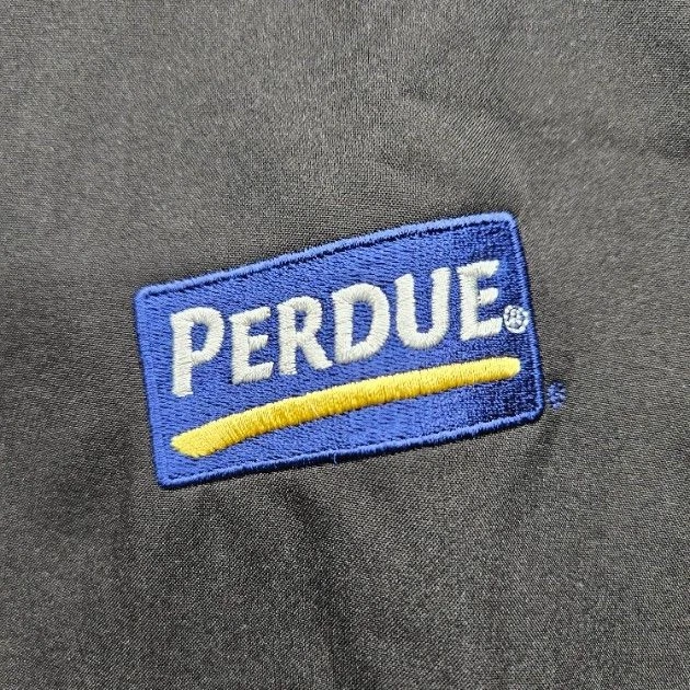 Vantage Womens Size Large Black Zip Up Jacket Perdue Logo - Image 4 of 4