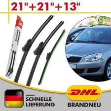 Scheibenwischer vorne + hinten passend für SKODA FABIA II | Typ 5J |2007-2013
