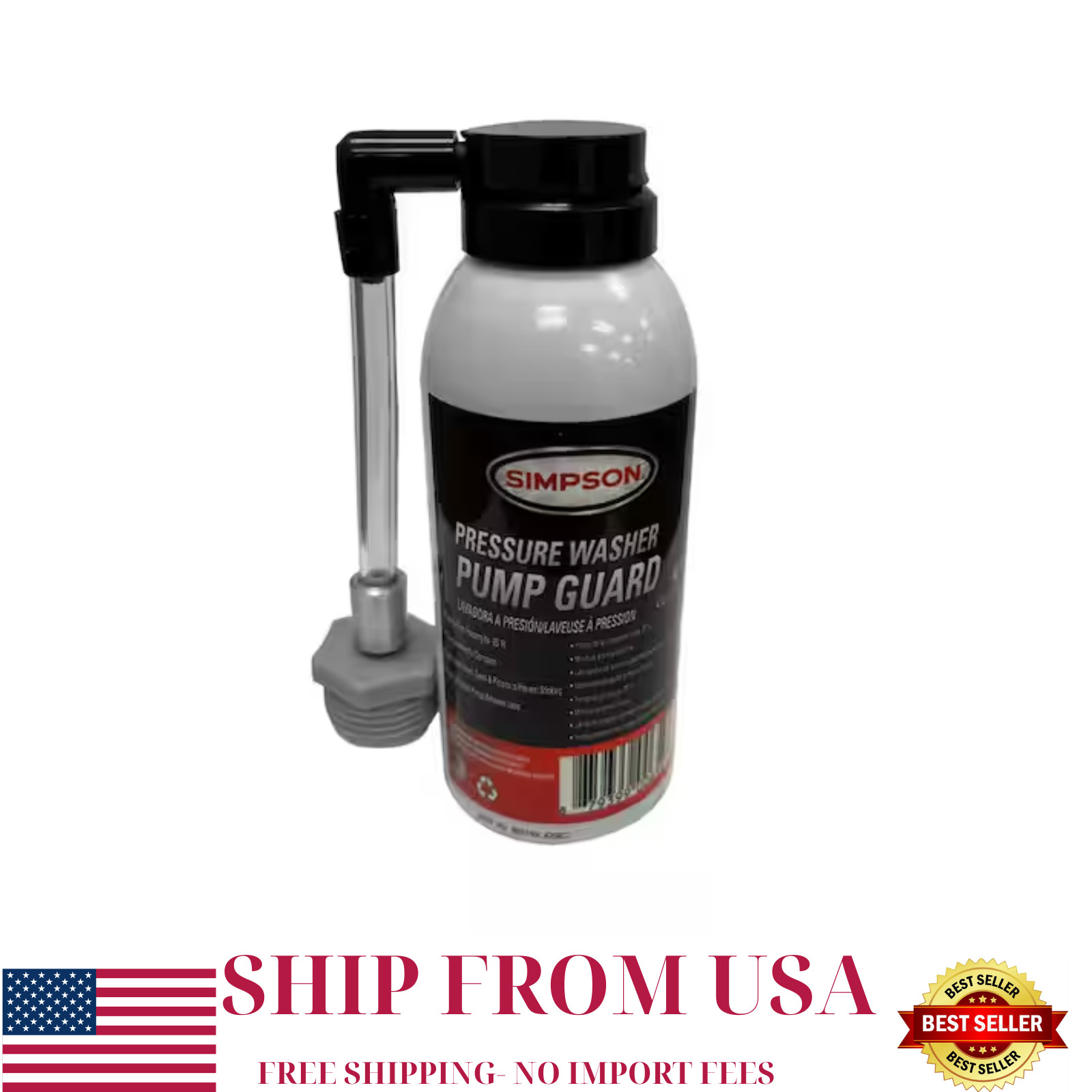 Universal 4 oz. Pressure Washer Pump Guard for Pressure Wash
