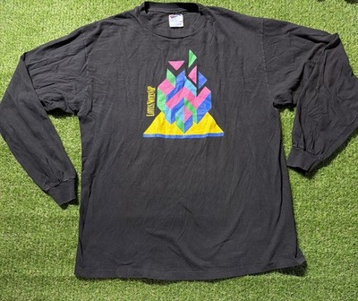 Vtg 90s Lotus Notes VIP Long sleeve Shirt IBM Software Microsoft Tech XL