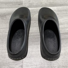 KLOGS unisex Black Polyurethane Slip-On Comfort Clogs Slip Resistant