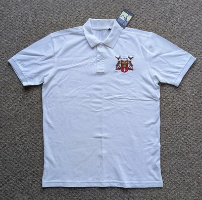 NOTTINGHAM FOREST FC 1960-1970s Retro Football Polo Shirt - Embroidered - Large - Image 1 of 4