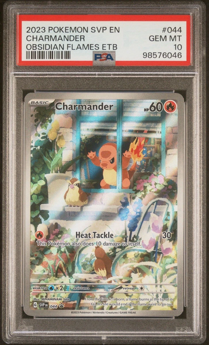 Charmander Pokémon TCG Professional Sports Authenticator (PSA