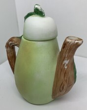 Ceramic Miniature Vegetable Teapot Gourd Tea Pot Collectible