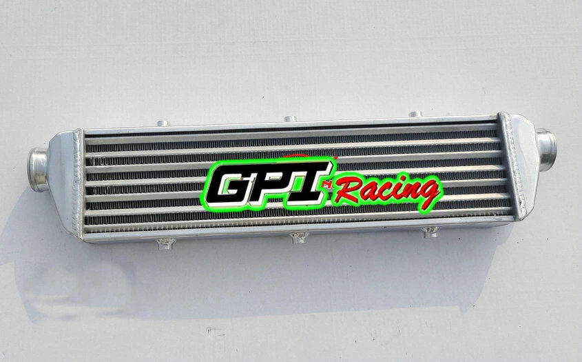 27 дюймов x 5,5 дюйма x 2 дюйма FMIC универсальный алюминиевый турбоинтеркулер 2,25 дюйма вход/выход 57 мм - Изображение 3 из 4