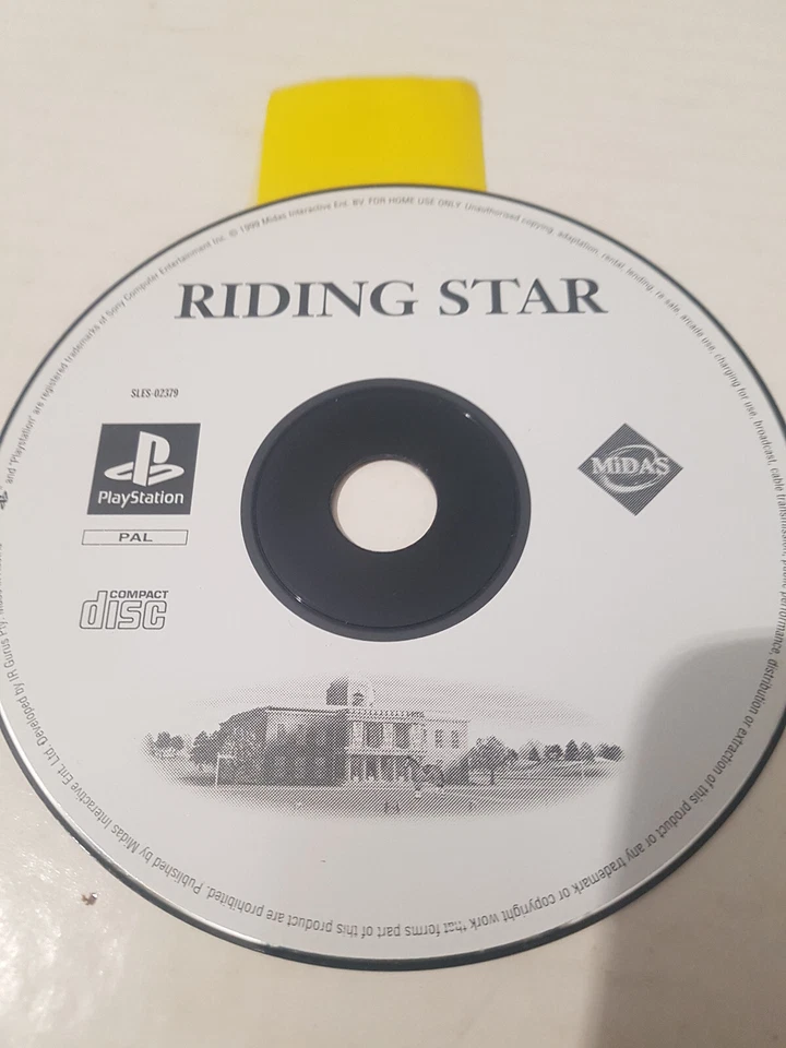 Sony playstation 1-riding star -jeu en loose - Photo 1/1