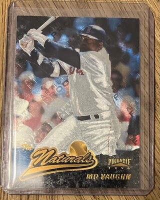 1996 Pinnacle Mo Vaughn Artists Proof Red Sox!