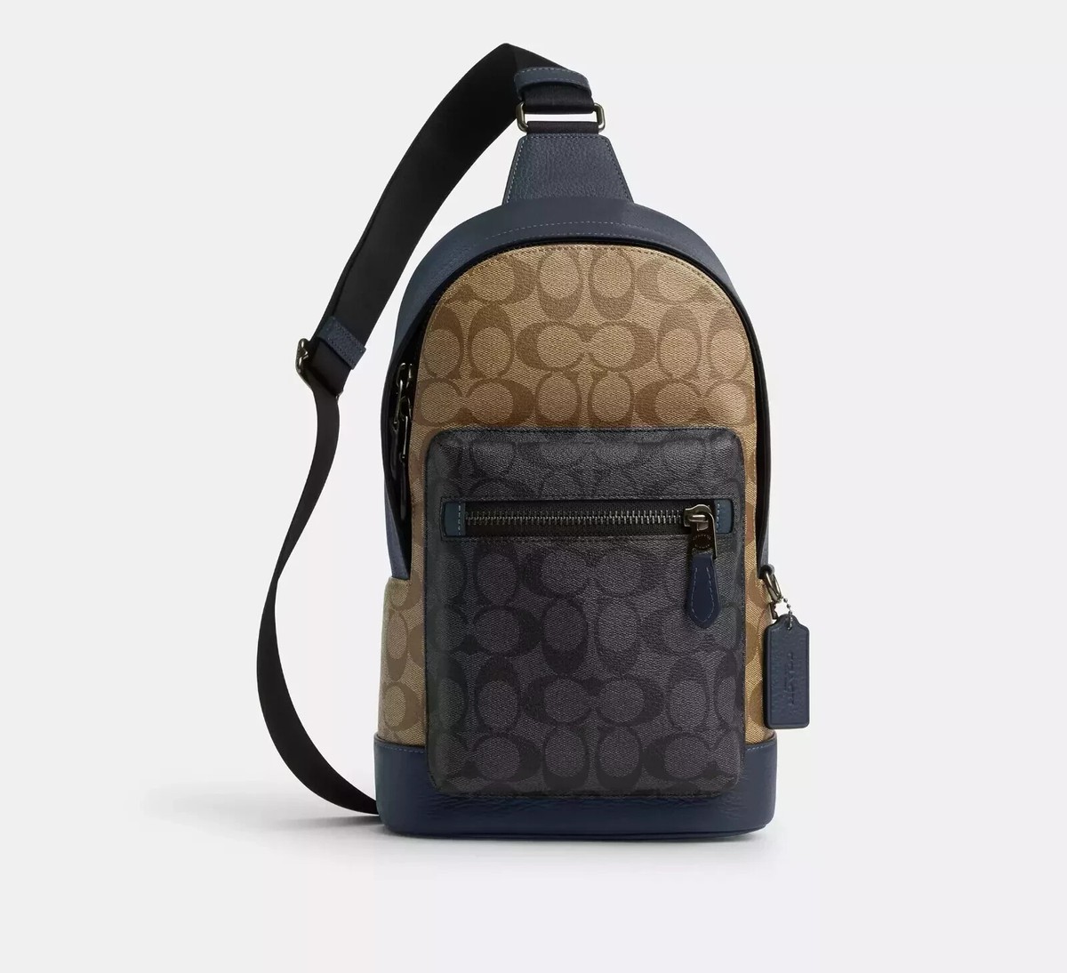 COACH バックパック Coach CT813 West Pack In Colorblock With Signature Canvas for sale