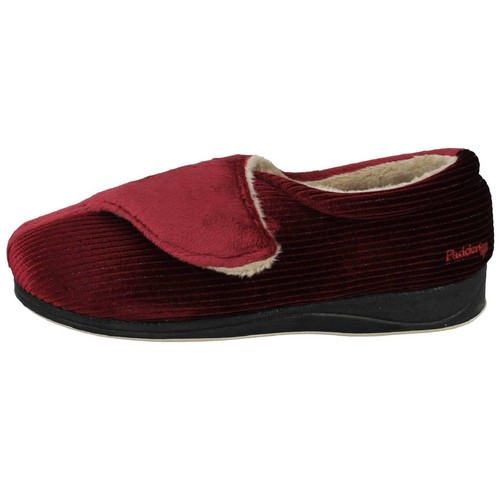 Pantuflas de gancho y correa de bucle para damas almohadillas ajuste ancho EE - Imagen 83 de 98