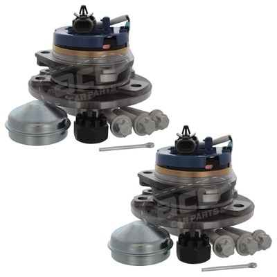 Vauxhall Astra G Mk4 Saloon 1998-2004 Front Wheel Bearing Hubs ABS 5 Stud 1 Pair