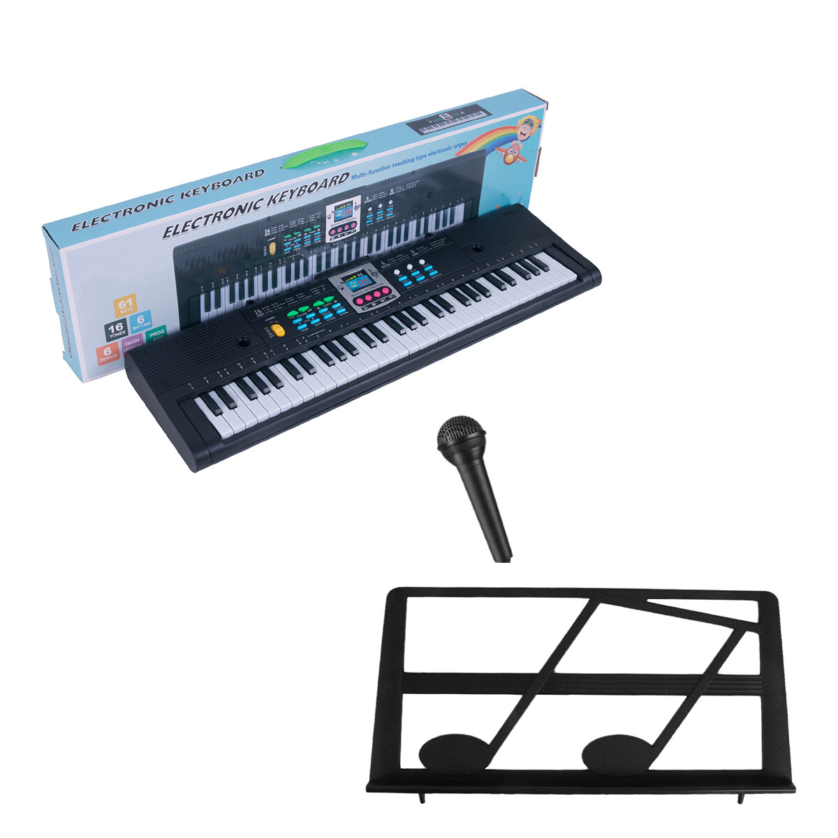 61Keys Electronic Piano Keyboard Digital Electric Keyboards Music w