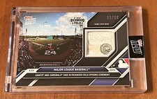 2024 TOPPS NOW #320B MAJOR LEAGUE BASEBALL - BASE RELIC # 15/99 - RICKWOOD FIELD