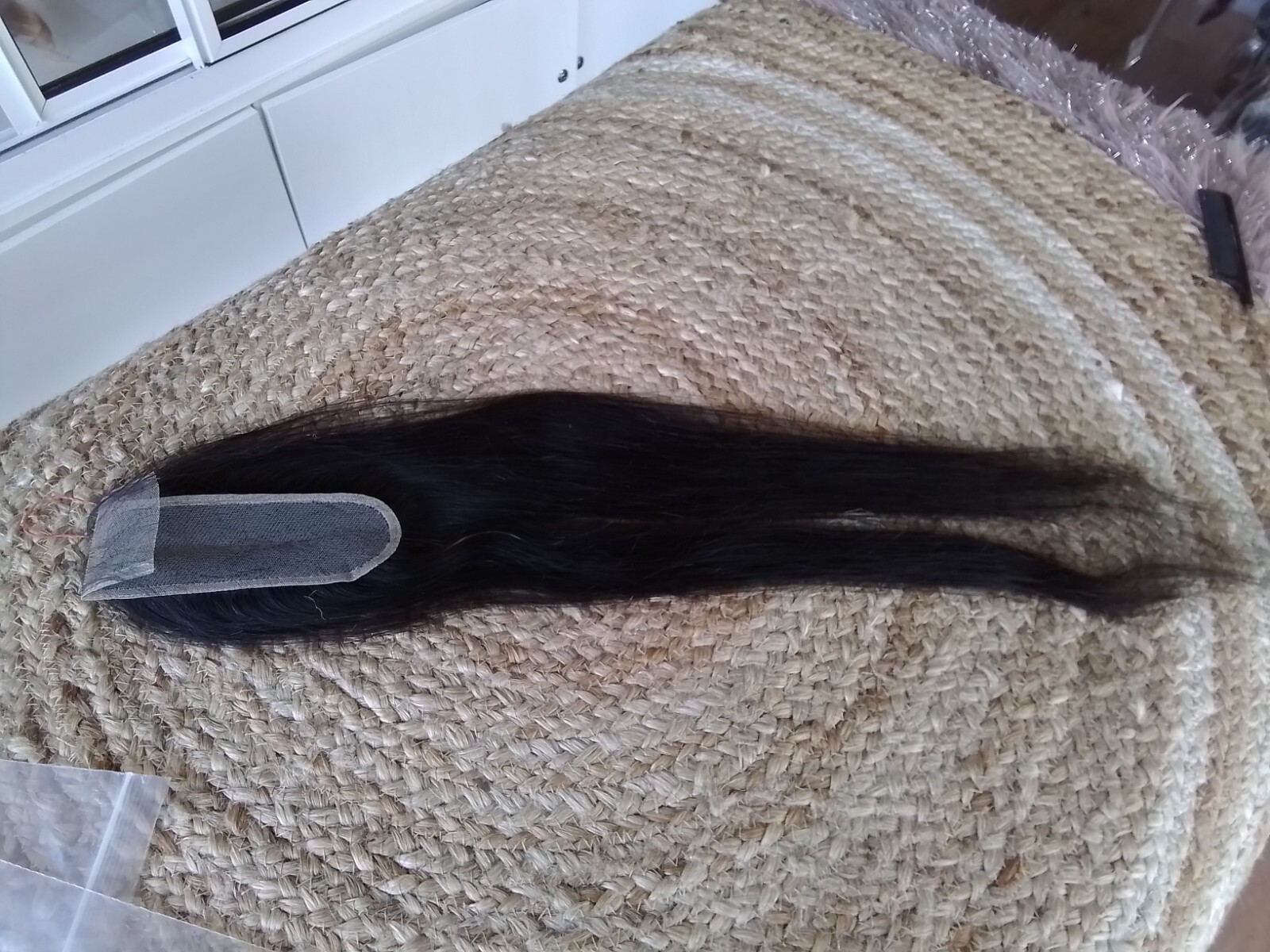 12A 22INCH BRAZILIAN VIRGIN HUMAN HAIR KIM K DEEPER PARTING CLOSURE 2X6 STRAIGHT