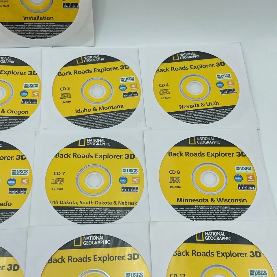 National Geographic Back Roads Explorer 3D Complete Set & National Parks Extra - Image 4 of 4