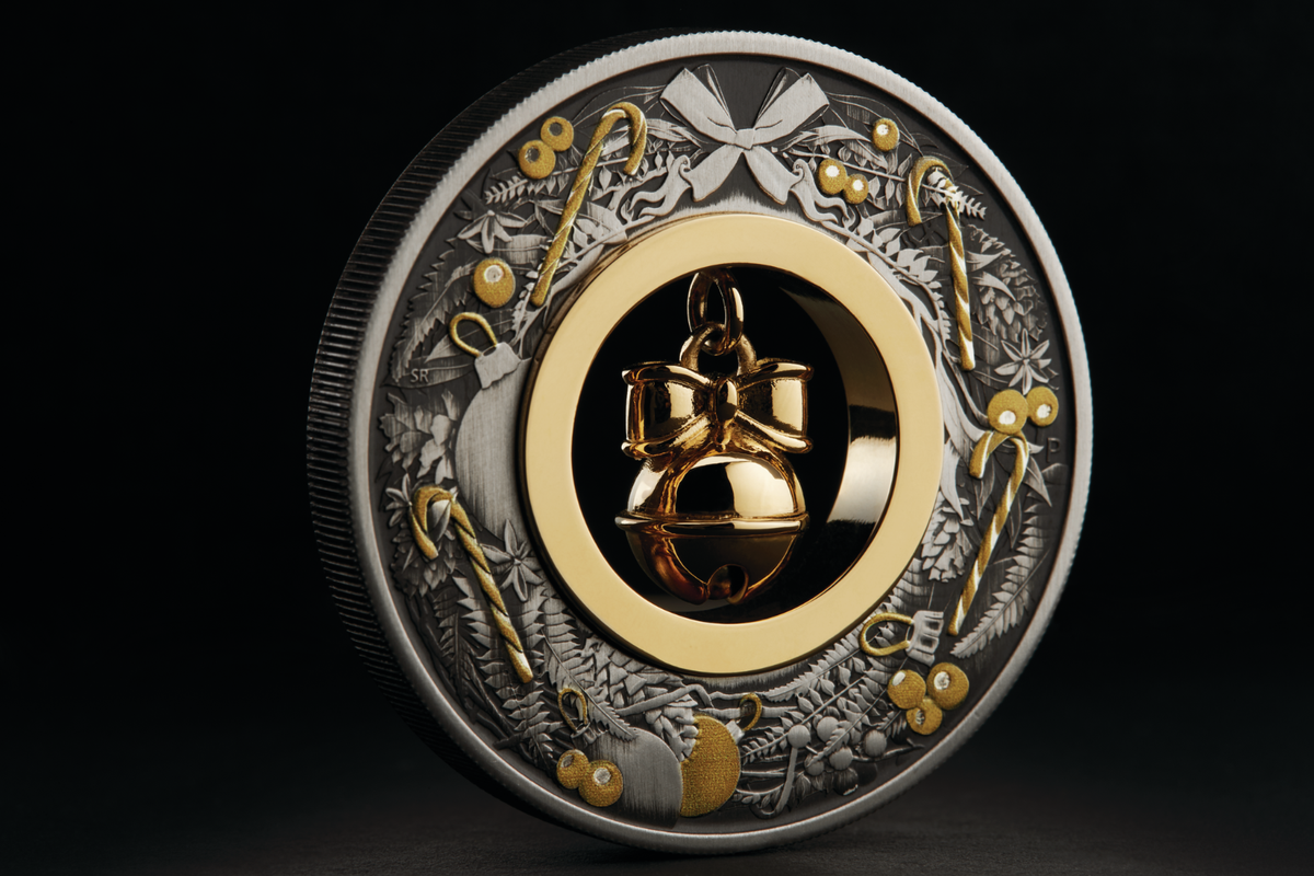 2022年オーストラリアのクリスマスジングルベル2オンスシルバー 2022年