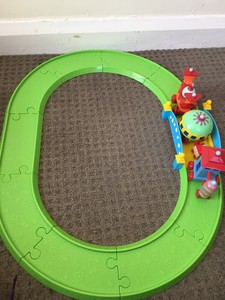 in the night garden train track