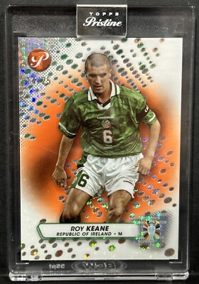 2023 Topps Pristine Road To Euro 2024 Ireland Roy Keane Orange /25