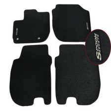 For 15-20 Honda Fit Floor Mats Carpet Front Rear Nylon Black W Spoon For 15-20 Honda Fit Floor Mats Carpet Front Rear Nylon Black W Spoon