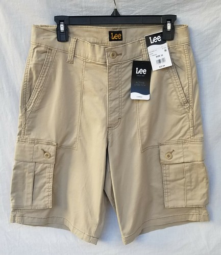 New Men's Lee Active Stretch Cargo 