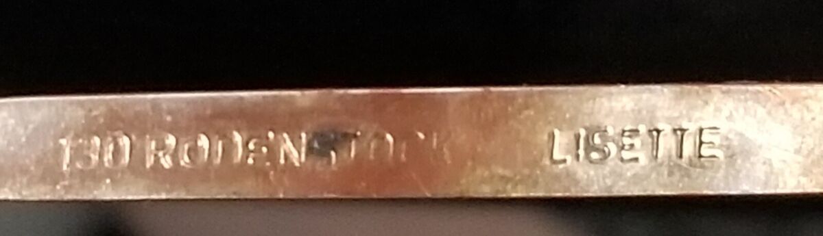Vintage Rodenstock Lissette 1/20 12K Gold Filled Eyeglass Vintage Rodenstock Lissette 1/20 12K Gold Filled Eyeglass