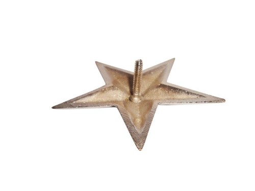 Insignia de estrella cromada de 2,5"" pulgadas para guardabarros alforja universal cabezal panhead nudillo - Imagen 6 de 6
