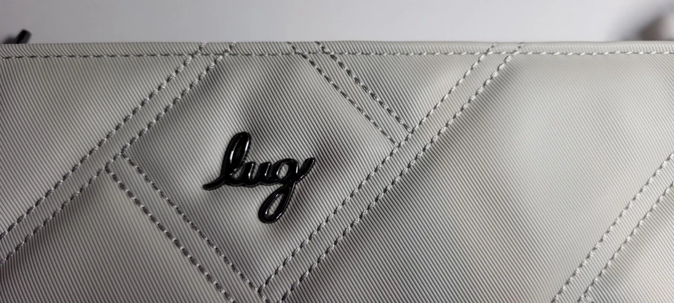 Bolso Bandolera "Waltz Satin Luxe VL, 3 Correas Incluidas," ~ Guijarro~ Nuevo con Etiquetas Foto 2 de 4