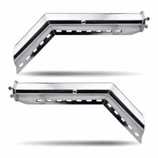 TU-9229 TRUX 45° Angled 28.5″ Mud Flap Hanger(PAIR 2 1/2″ Bolt Spacing Stainless