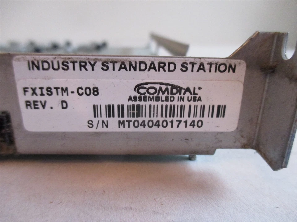 Comdial FX II System FXISTM CO8 Rev D Standard Station Caller ID Circuit Board - Image 2 of 4