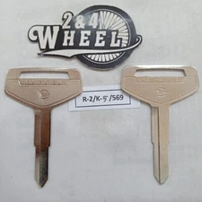 Daihatsu TAFT Rugger Wildscat Feroza Rocky Blank Keys Key Blank 2Pcs NEW