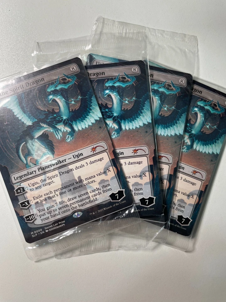 MTG SLP 0006 Ugin, the Spirit Dragon - Secret Lair Showdown NM EN - Image 2 of 2