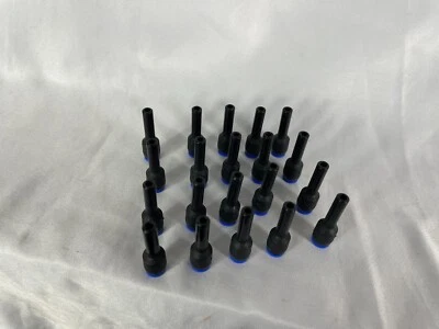 20 PR6M-4M NITRA pneumatic push-to con fitting, 6mm plug-in to 5/32in (4mm) - I