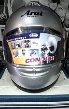 ARAI Condor, casco integrale color argento, NUOVO, Size: XL ( 61 - 62 )