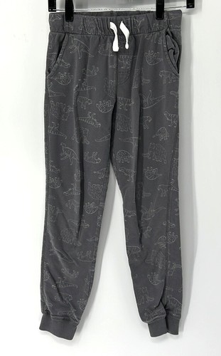 Carters EUC lot of 2 jogger sweatpants boys Size 14 Gray Blue Dinosaurs Space - Picture 8 of 13