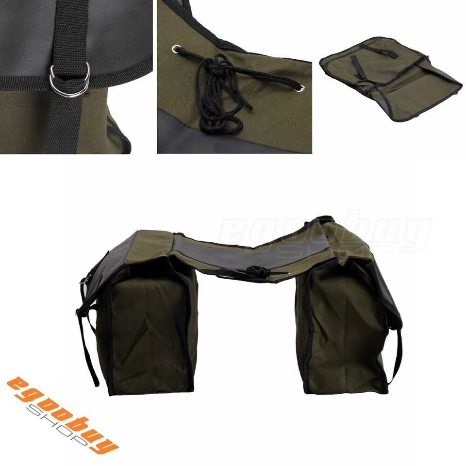 Bolsa de viaje para herramientas de almacenamiento lateral 35-40L para Honda CTX Shadow 750 Suzuki DR 650 Foto 3 de 4