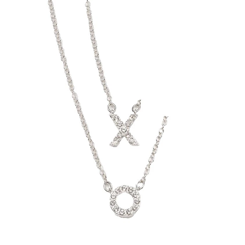 Swarovski Letras, Números, Palavras Fashion Colares e pingentes