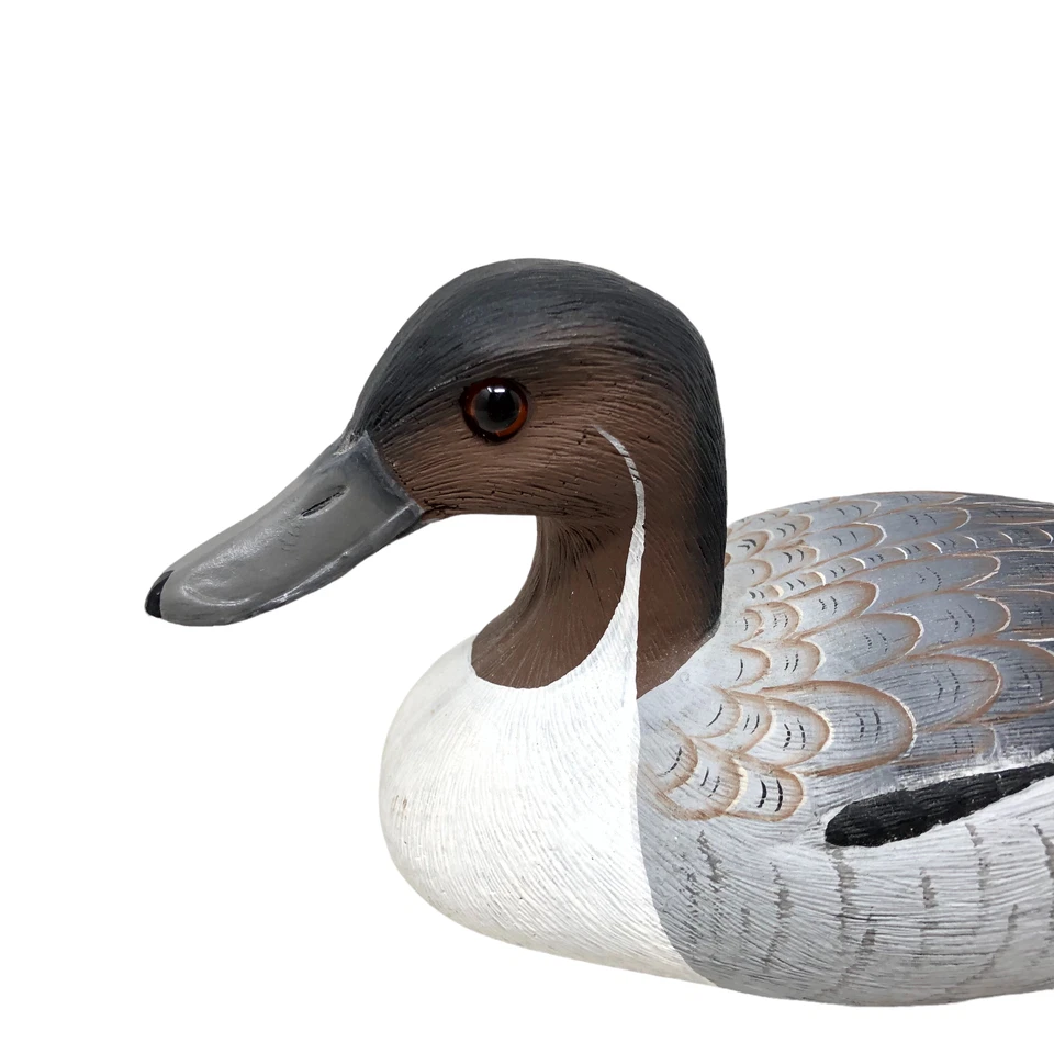 VTG Pintail Drake Duck Decoy by R. Canterbury 1989 American Wildlife - Image 3 of 4